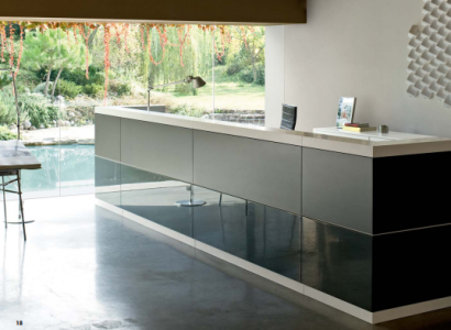 Reception desk reception counter office work table office furniture law firm practice new